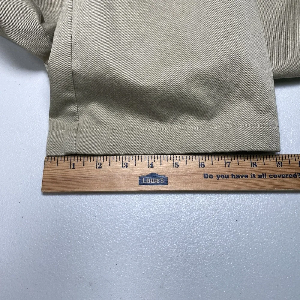 Best Made Co Pants 38 (39x30) Flat Front Cotton Twill Chino Khaki Normcore